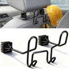Heavy Duty Car Seat Hook Organizer For Truck Seat Hard Hat Holder - 1 Pack