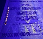 100  Original Zimbabwe 100 Trillion Dollars 2008 Aa Series P91 Unc Uv Passed Coa