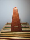 Very Early Vintage Seth Thomas Metronome De Maelzel Wood Wind Up Music Timer