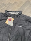 Simms Fall Run Collared Jacket Black 2xl Xxl - Brand New