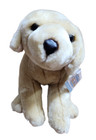 Animal Alley Nwt Lovey Security Plush Puppy Dog Cream Tan Yellow Labrador