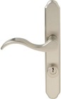 Wright Satin Nickel Serenade Mortise Storm Screen Door Lock Lever Latch Vmt115sn