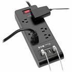 Tripp Lite By Eaton 6-outlet Surge Protector With 4 Usb Ports  4 2a Shared  - 6