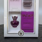 Versace Perfume Mini Set Bright Crystal dylan Purple 5ml 0 17oz New Sealed