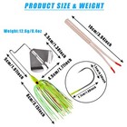 Buzzbait Fishing Lure Set Spinnerbaits Buzz Bait Bass Fishing Baits Lures Usa