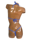 New Exotic Dancer Thong Bikini 2 Piece Set  Hologram  A b Cup