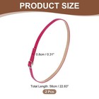 1 Pair Replacement Ankle Strap For Heels Shoe Bands  Pink