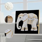 Lpdjito Diamond Art Pearl Painting Kit  Diy Pearl Art Painting Pearl Elephant