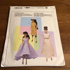 Mccall s 9664 Barbie Doll Clothes Sewing Pattern Complete Fashion Vintage 1998