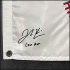 Jackson Koivun  low Am  Autographed 2026 Us Open Shinnecock Hills Flag Jsa Coa