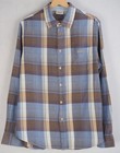 Luis Trenker Men s Shirt Shirt Checked Logo L Cotton