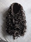 Moana Wig Only C Dark Brown Curly Hair American Girl Doll Custom