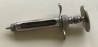 Vintage O m Franklin Syringe No  6f  Veterinary Medicine