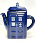 Doctor Who Ceramic Tardis Teapot Coffee Or Tea Pot Official License Dr Who Bbc