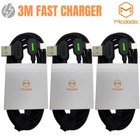 3 Pack Mcdodo 90 Degree Usb Charger Cable 4 6 10ft For Iphone 13 11 8 6 Led Cord