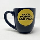 Abc s Good Morning America Gma Tv Show 14 To 16-ounce Blue Ceramic Coffee Mug