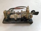 Vibroplex Original Bug Telegraph Key Black Japanned Base Sn 91470 W  Wedge Cord