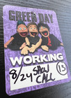 Green Day 2017 Tour - Wrigley Field Backstage Pass  Chicago Kw  Poster Cd Dvd Lp