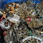 18 Pound Vintage To Now Wearable Craft Repair Junk Drawer Upcycle Jewelry Lot