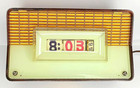 Tymeter 170 Bakelite Rotating Flip Display Clock Dated 1961 Vintage Mid Century