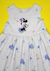 The Disney Store Vintage Minnie Mouse Sleeveless Dress Girls 4 5 Embroidered Vtg