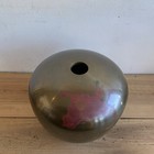 Brass Vase Yoshihisa Hasegawa Traditional Yamagata Casting Japanese Metal Craft