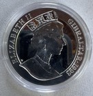 1993 Gibraltar European Economic Community 21 Ecus  925 Sterling Silver Coin
