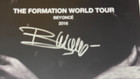Beyonce Poster 11x17 Signed   Authenticated With Coa
