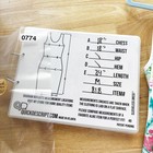 Sigrid Olsen Golf Tennis Dress Sleeveless Tropical Print Zip Neck Women M