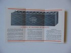 Vintage Original 1922 Philadelphia Diamond Grid Battery Radio  b  Brochure