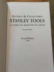 Antique And Collectible Stanley Tools  A Guide To Identity And Value  very Good 