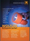 Wolflite Rechargable Flashlight Slh-sb8 W  Charger To Use In Hazardous Condition