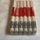 Vintage Pencils Enjoy Coca-cola It s The Real Thing 12 Pack White Red Coke Soda