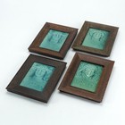 Low Art Tile Works Four Seasons Portrait Tiles Framed Arts   Crafts Chelsea Ma