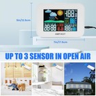 Wireless Weather Station Color Display Digital Weather Station With High Prec   