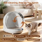 Automatic Self-cleaning Cat Litter Box  Large Capacity For Multiple Cats 78l