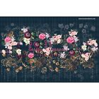 A3 Paper Decoupage Midnight Bloom Floral Dadarkar Art Same Day Shipping