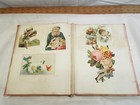 Antique Victorian Die Cut Trader Card Album Thread Black Americana Art