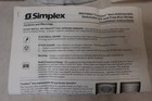 Simplex Tyco 4904-9168 Fire Alarm Strobe Free Run Non-addressable 15cd Red