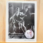 1992 Gilbeys Gin Martini Silver Screen Movie Star Vintage Print Ad Advert