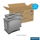 Marathon Interfold Gray Napkin Dispenser 2 Ct 