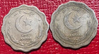 Lot Of 2 Vintage 1949 Pakistan One Anna Coin-apr203