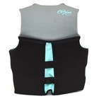 O brien Boat Flex V-back Women s Life Jacket 2192753   Xs Aqua Blue Brand New