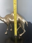 Vintage Mid Century Modern Brass Camel Decorative Art Figurine