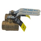 2 Apollo 1 Inch Npt Brass Ball Valve Full Port 94alf-105-01a 250 Psi 2 Pack