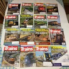 Lot Of 87 Vintage Railroad   Trains railfans Magazines