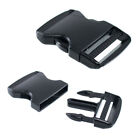 2 Inch Side Release Black Plastic Buckles - Available In Packs Of 2  5  Or 10