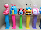 A Bug s Life Pez Dispenser Lot Vintage Bee Beetle Ladybug Clumsy Worm Pumpkin