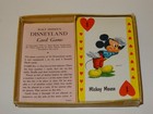 Vintage 1955 Disneyland Donald Duck Whitman Publishing Co  Boxed Card Game