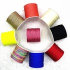 New 0 4   1 5mm Nylon Cord For Macrame  Bracelets  Beading  Chinese Knots
